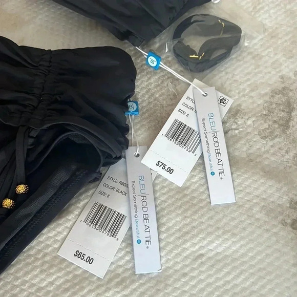 Bleu Rod Beattie Glam Stand Braided Bandeau Bikini Top & High Waisted Bottom - Picture 12 of 12